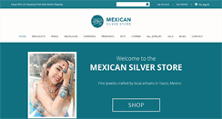 Desktop Screenshot of mexicansilverstore.com